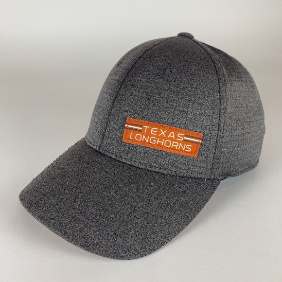 Texas Longhorns NCAA Gray Stretch Fitted Hat Mens One Size - Picture 1 of 5